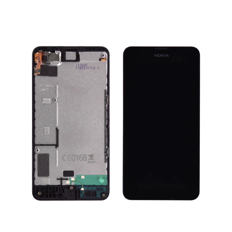 Original 4.5" IPS For Nokia Lumia 630 LCD Display with Touch Screen Digitizer Assembly with frame Free Shipping
