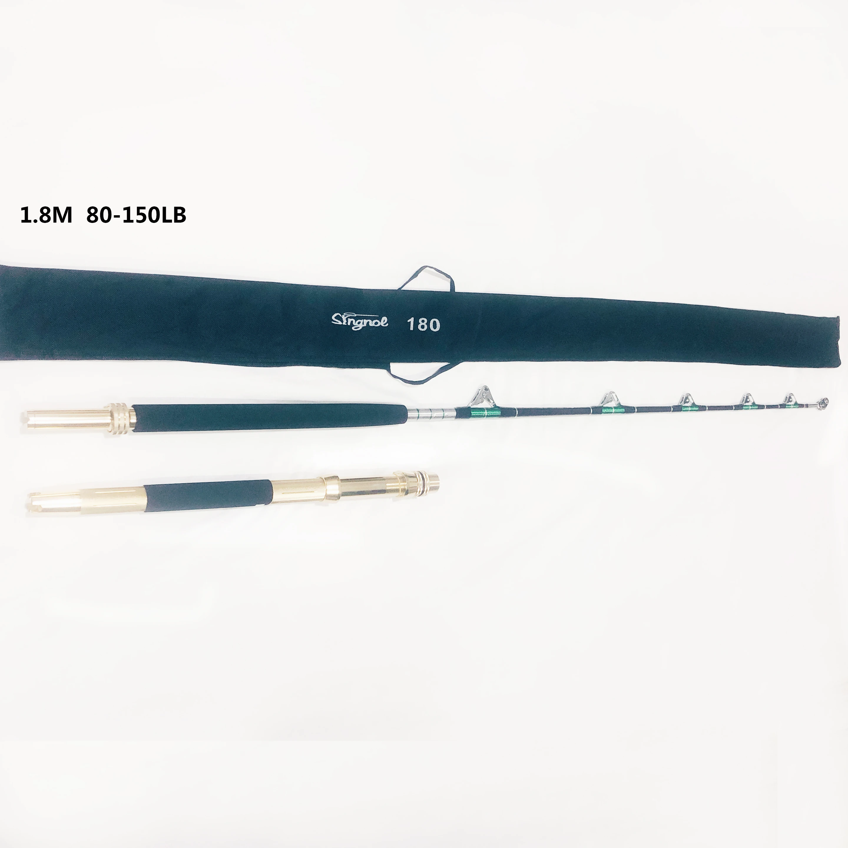 Singnol 1,8 м, 80 фунтов, 150 фунтов, 300 фунтов, большие рыболовные удочки для ловли рыбы, глубоководная Троллинг, Акула, лодка, удочка для морской рыбалки, Pesca Peche