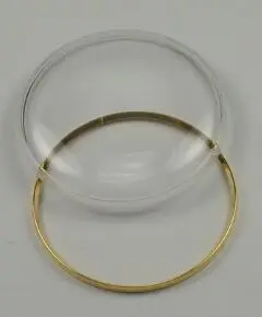 Кристалл Generic Omg общие размеры акриловое стекло для часов Seamaster Speedmaster - Цвет: 31.6mm gold ring