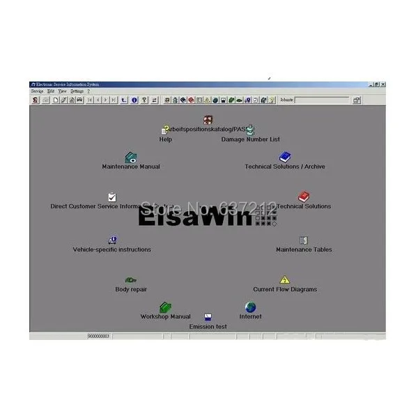 Новые ElsaWin 4.0 ElsaWin 4.0 Программы для компьютера для AU-DI/VW/skoda/seat(обслуживание+ цепи схема