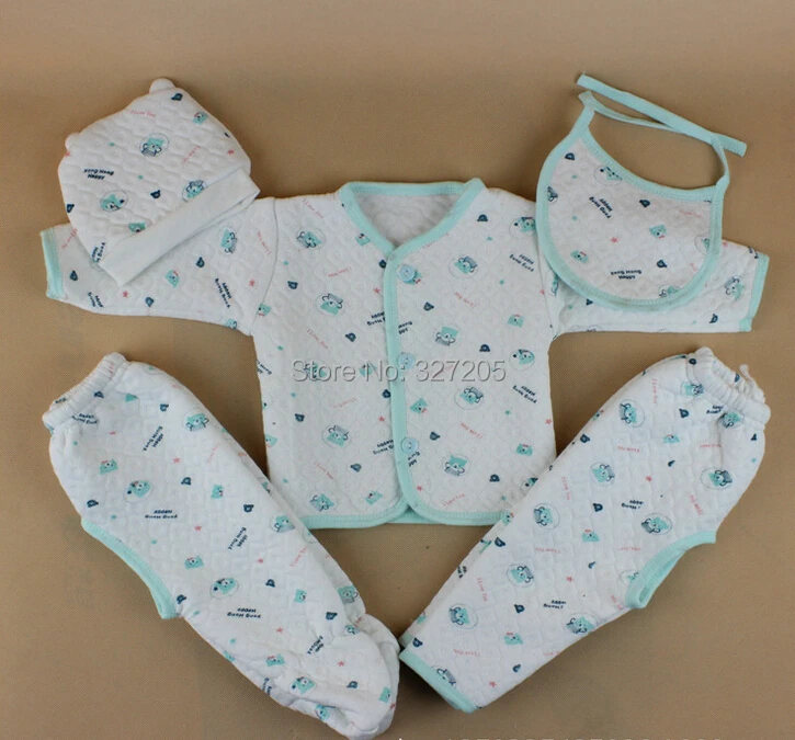 Новорожденный одежда комплект шляпа + рубашка 2 брюки рыгающие с комикс dot хлопок