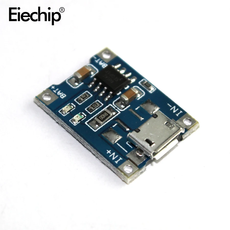 5 шт. Micro USB 5 В 1A 18650 TP4056 литиевых Батарея Зарядное устройство модуль зарядки доска с защитой двойной функции плата зарядки 18650 с защитой Двойной функции tp4056
