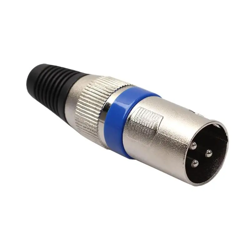8 шт./10 шт. XLR штекер XLR Женский конвертер 3Pin аудио разъем микрофон аудио кабель Разъем XLR к XLR адаптер для усилителя