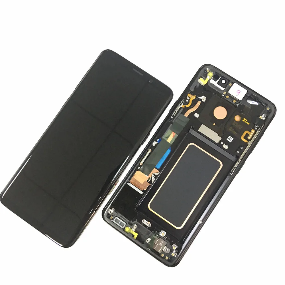 ЖК-дисплей Super Amoled для SAMSUNG Galaxy S9 Plus G965 G965F с сенсорным экраном и дигитайзером в