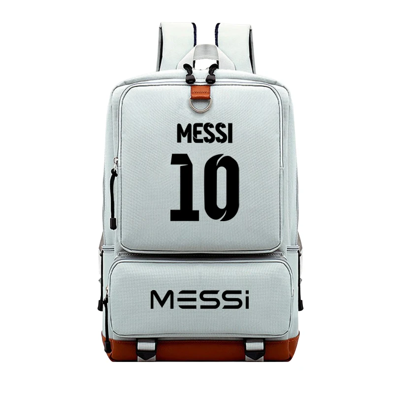 Повседневный Рюкзак Messi для подростков мальчиков и девочек мужской женский
