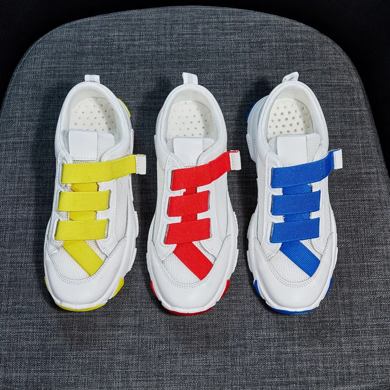 Лидер продаж спортивная обувь в Корейском стиле женская с дышащей сеткой модная