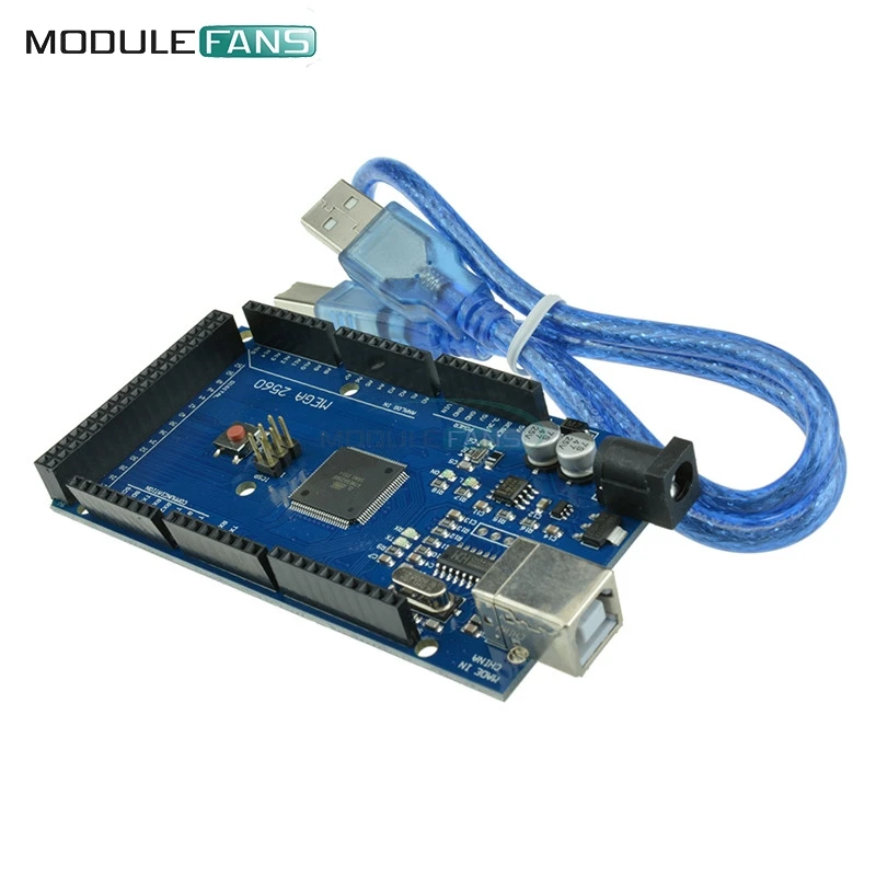 Плата Mega2560 R3 ATMEGA2560 для Arduino совместимая с фотоэлементами CH340G CH340 ATMEGA 2560 |
