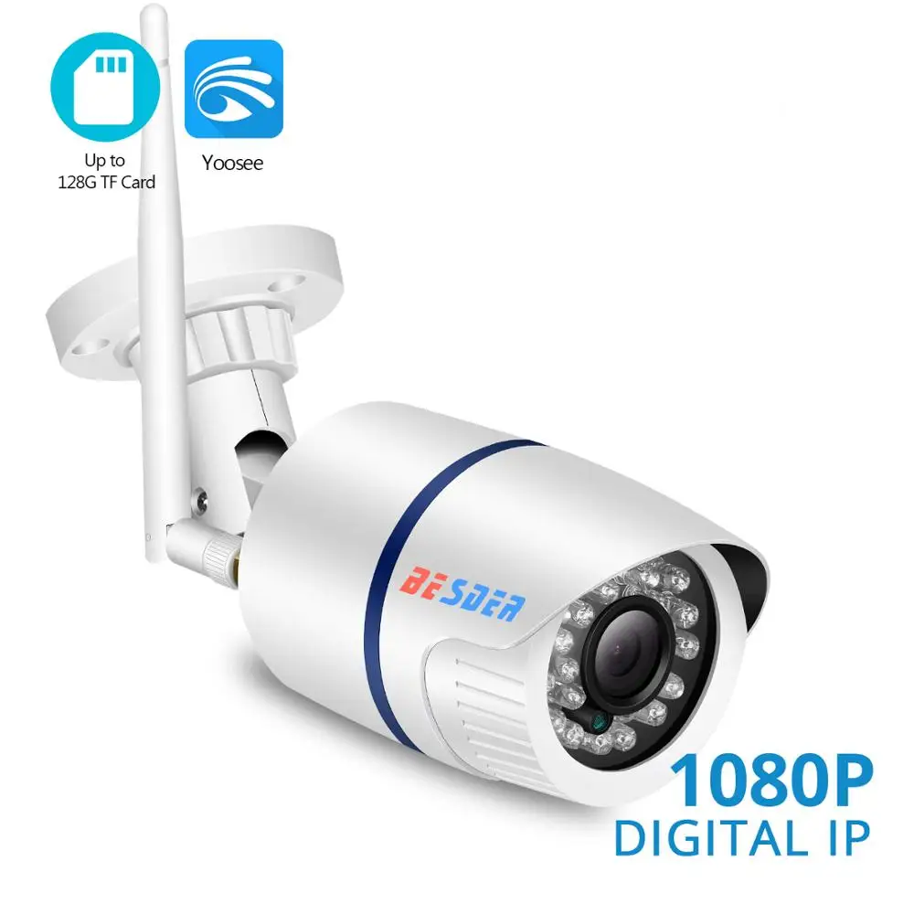 BESDER 720 P/960 P/1080 P Wifi Ip Камера Yoosee Открытый безопасности Беспроводной Wi-Fi видеонаблюдения Камеры Скрытого видеонаблюдения Поддержка sd-карта Макс 128 GB