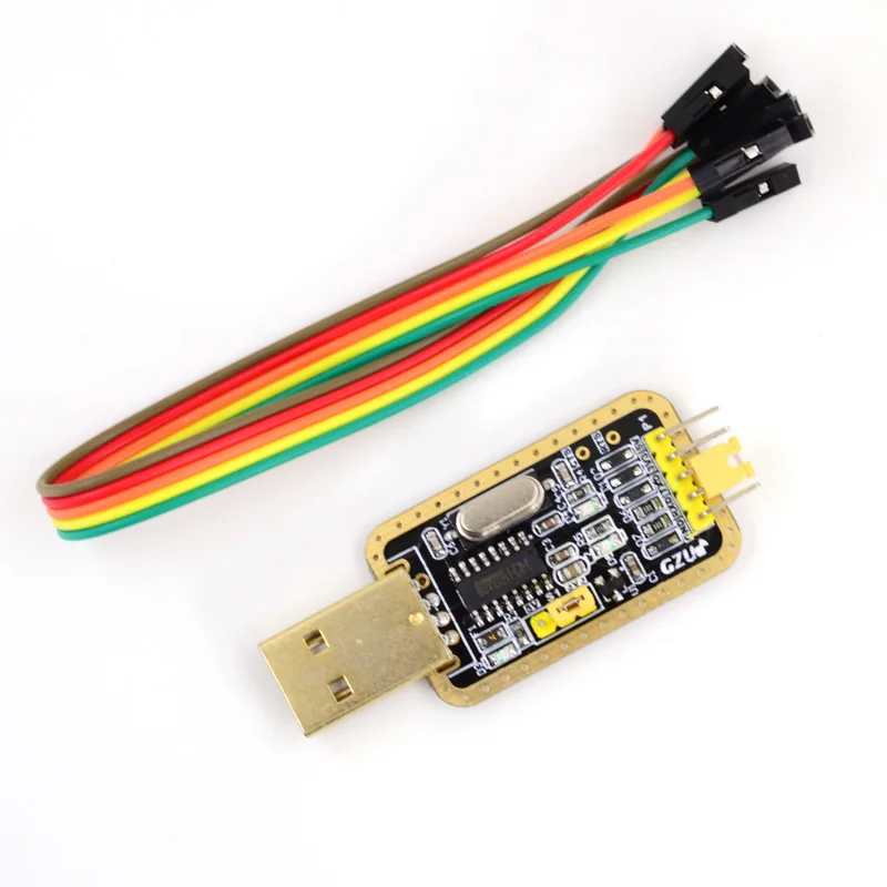 CH340 модуль вместо PL2303, CH340G RS232 к ttl модуль обновления USB к последовательному порту в девять щеток небольших пластин - Комплект: bare board