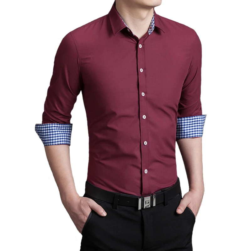 2019 новая рубашка наивысшего качества Мужская футболка/C платье рубашки весна