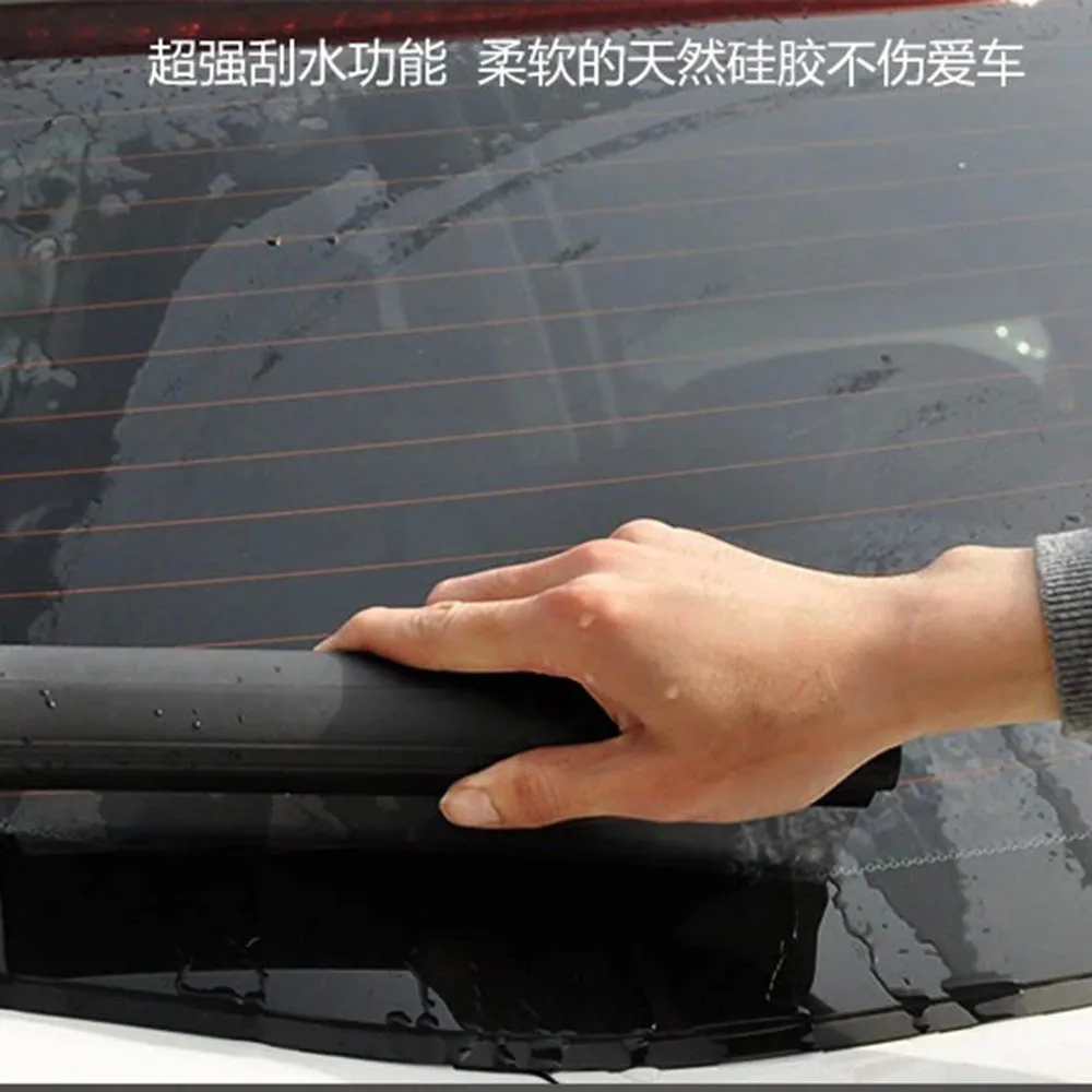 Mirror Window Wiper Auto Cleaner Blade Car Washer Windshield Wash Tools Glass Cleaning Brush Scraper Rubber | Автомобили и