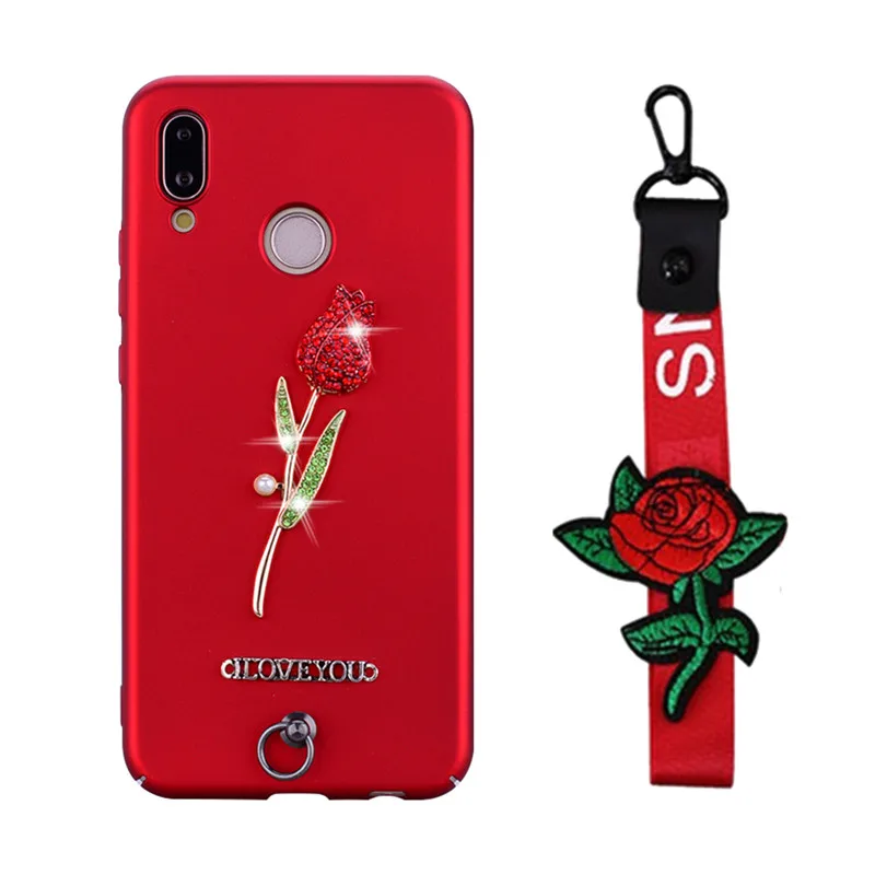 Чехол на заднюю панель с розовыми цветами для Xiaomi Redmi Note 7 5 6 Pro Go 6A 5A 4X чехол Mi 8 A2 Lite