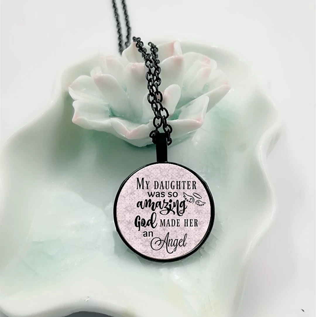 Новый памятный амулет 2018 потери дочки моя дочка Великолепная Бог делает ее