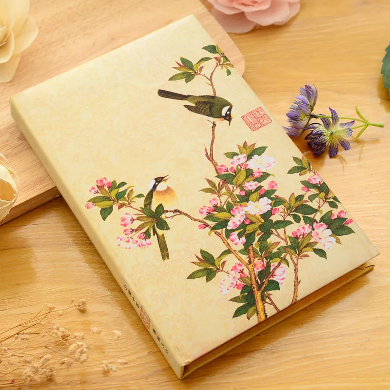 A5 Винтаж Китайский ноутбук канцелярские небольшой свежий дневник антикварные