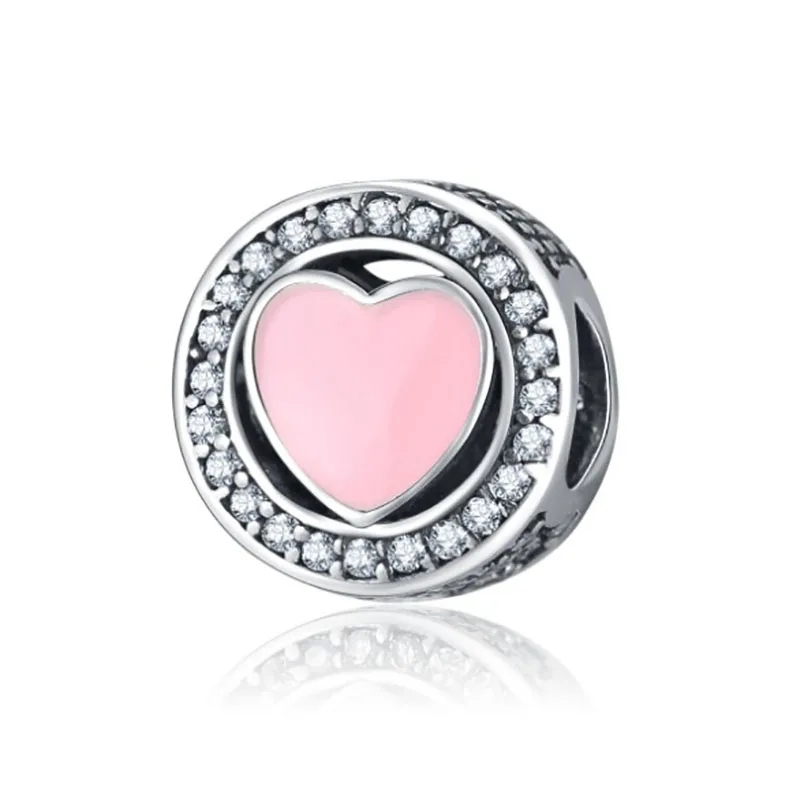 Подходит для Pulsera Pandora Charms Plata De Ley оригинальный браслет бусины ювелирные изделия