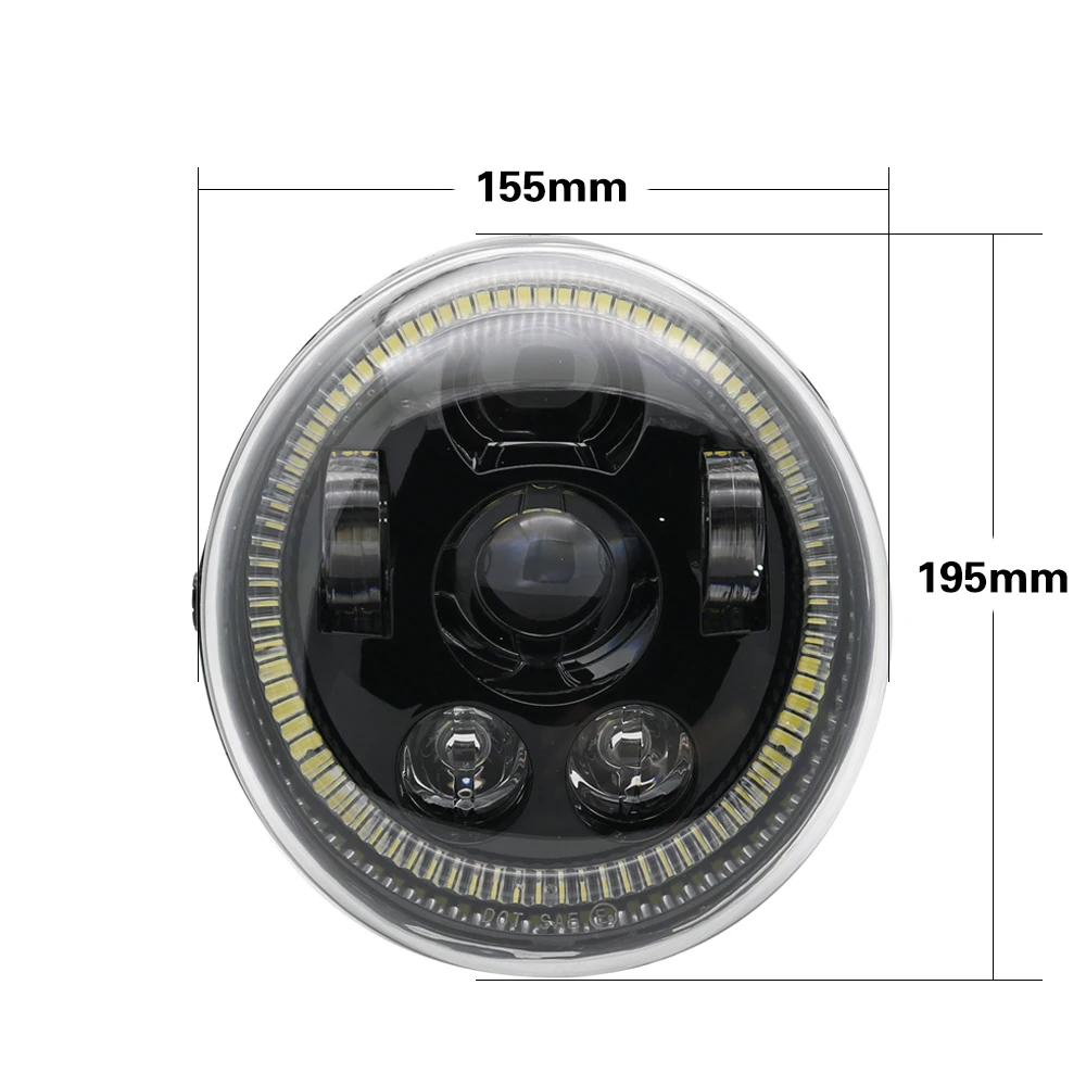 СВЕТОДИОДНЫЙ DRL фара мотоцикла Halo кольцевая для Harley V Rod VRSCA VRSC Muscle CVO Rod| |