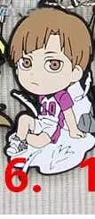 1 шт. аниме брелок Haikyuu! Nekoma Karasuno старшеклассница с подвеской в виде волейбола, брелок kulcstarto Llaveros - Цвет: 16