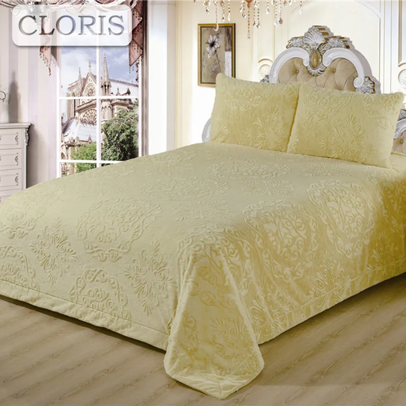 Роскошное Брендовое однотонное одеяло CLORIS доставка в Москву покрывало для