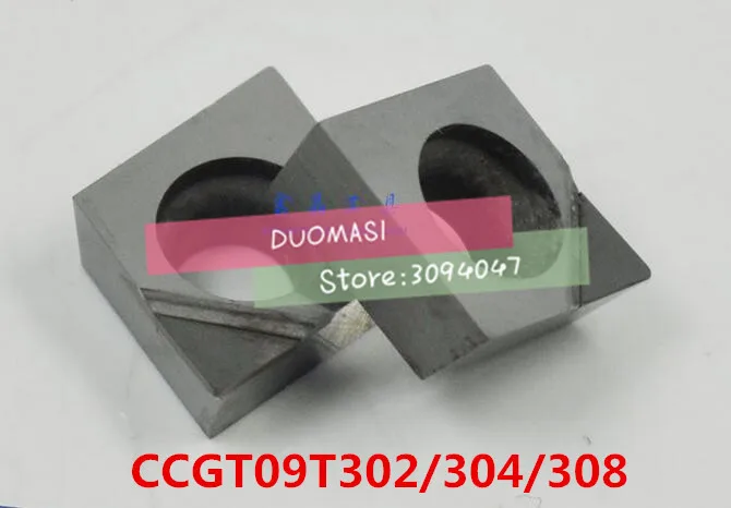 

Free shipping 2PCS CCGT09T302/CCGT09T304/CCGT09T308 CBN Inserts , CNC CBN Diamond insert For Lathe Tools Inserts For SCLCR
