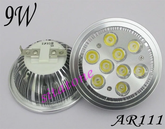 2 годовая гарантия Бесплатная доставка Распродажа затемнения AC85 265V 12V G53 GU10 AR111 9W