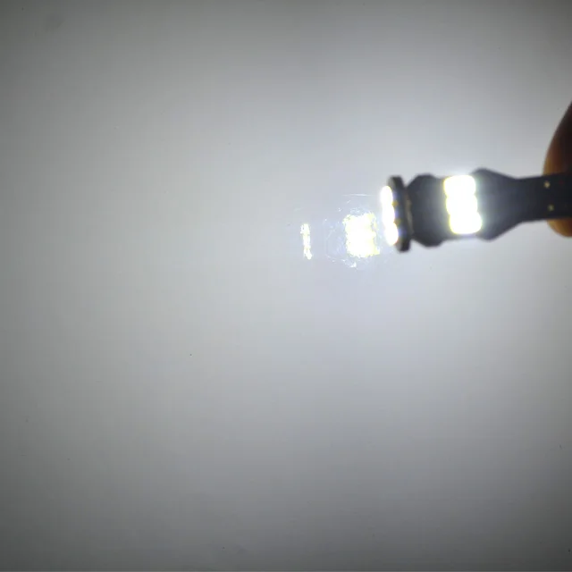 

2pcs Super bright Standard W16W T15 led 0.12A 9 SMD 5630 Non polar 921 912 194 168 Backup Reserve Lights Bulb Xenon White 12V