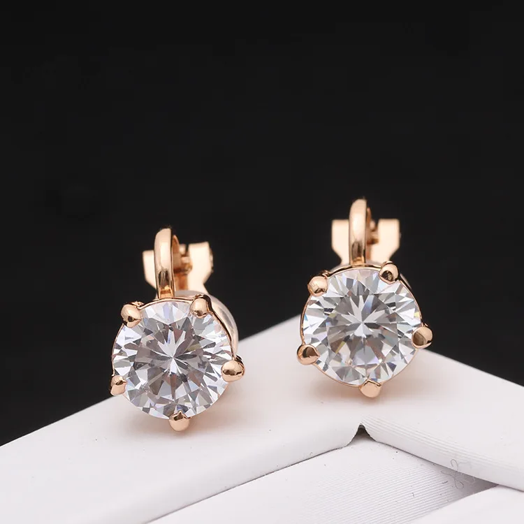 IDESTINY Boucle D'oreille зажим без пирсинга для женщин Высокое качество Классический 5