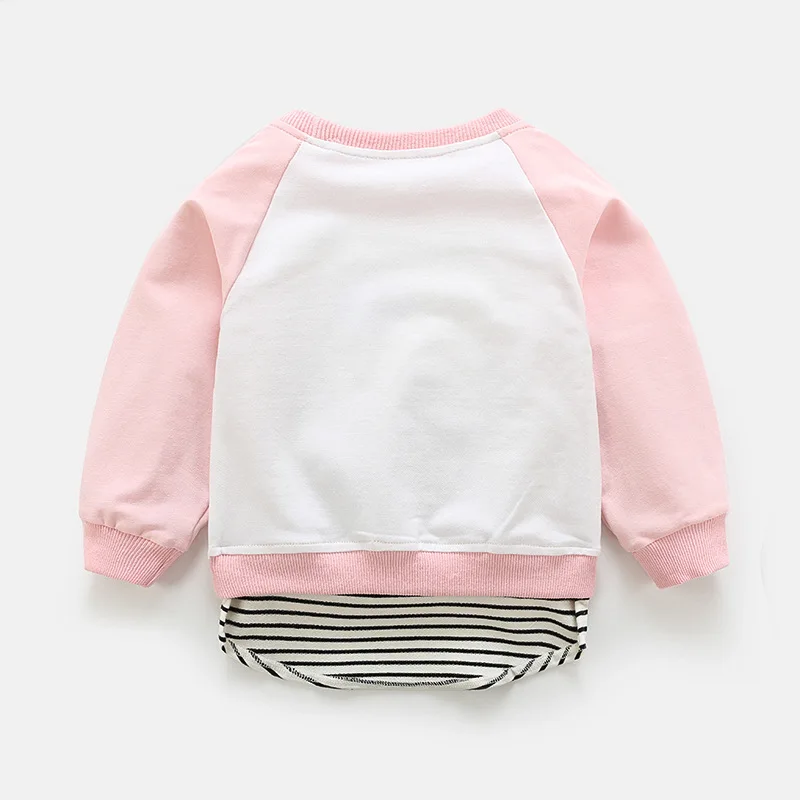 Повседневный свитер унисекс джемпер для мальчиков и девочек хлопковые топы