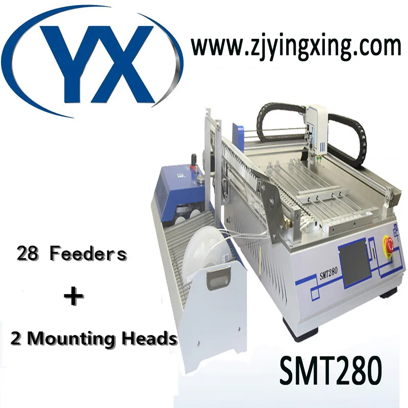 

28 Feeders LED Chip Mounter SMD Mounting Machine Pick and Place SMT Desktop Low Cost High Speed for Led Assembly Line