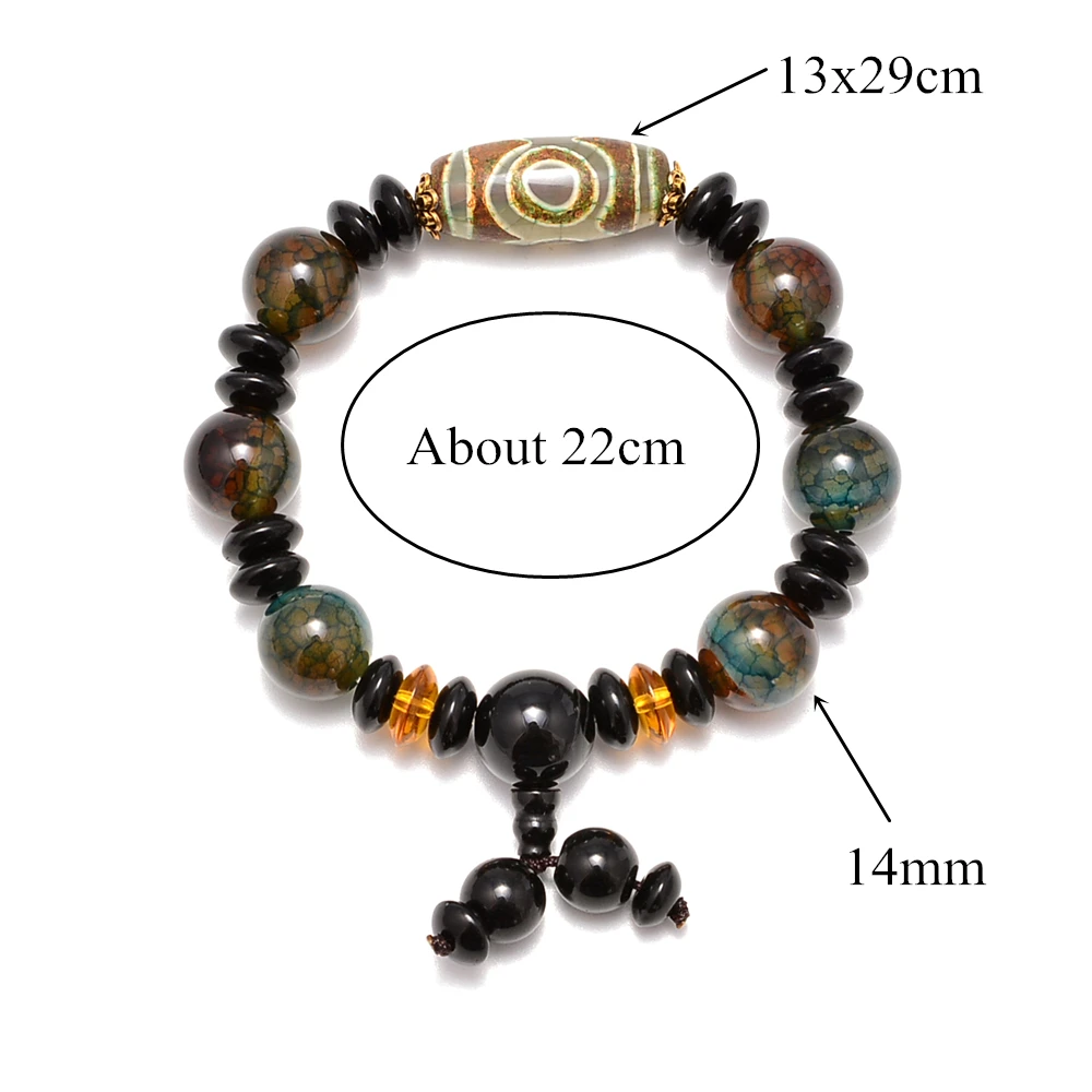 Tibetan Buddha Men Bracelet Natural Bead chakra Stone Diffuser Bracelets Jewelry Gift Drop Shipping | Украшения и аксессуары