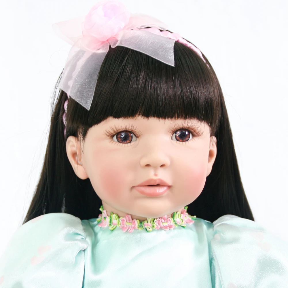 60 см силиконовые виниловые Reborn Baby Doll Реалистичного новорожденных девочек l. o. l