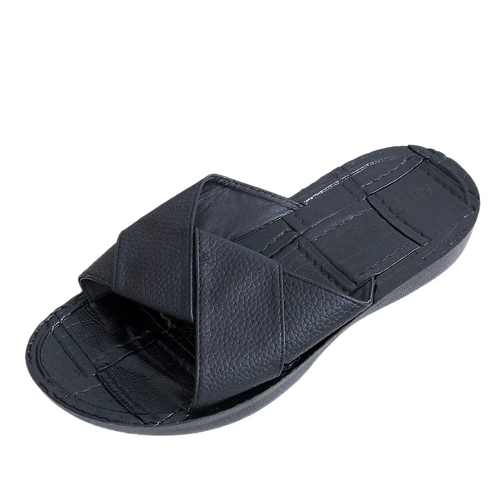 SAGACE/повседневные летние мужские слиперы с перекрестными ремешками Нескользящие