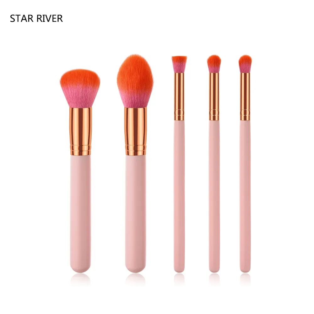 5 шт. набор кистей для макияжа|Аппликатор теней век| |