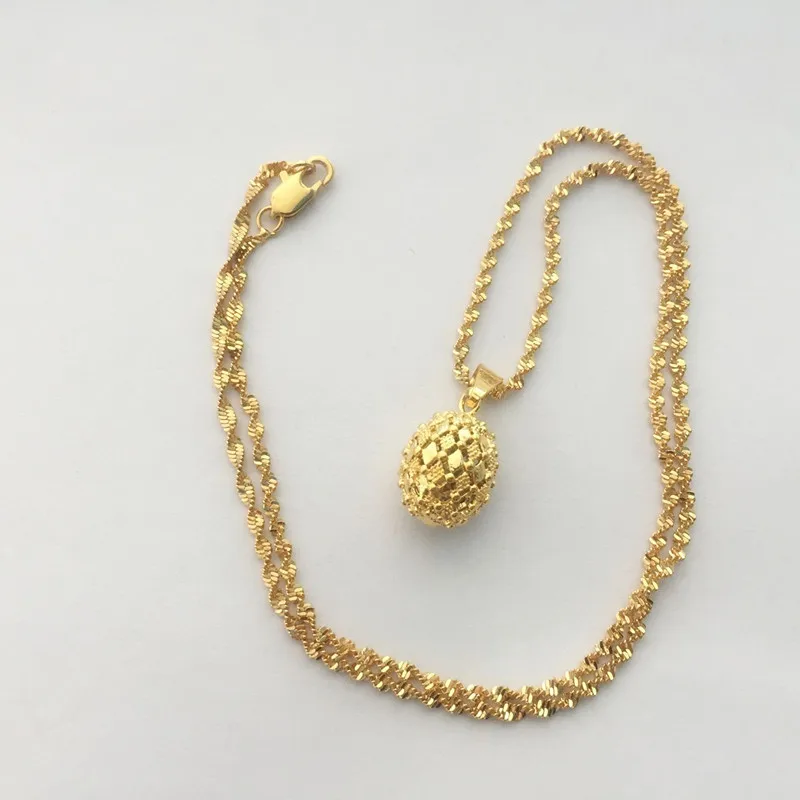 Модное ожерелье с кулоном Арахис для женщин ювелирные изделия золотого цвета