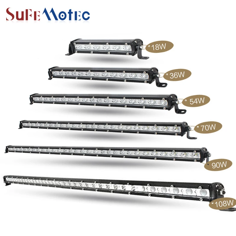 SufeMotec Super Mini 7 'ཕ'' 72W 49 '飨W светодиодный светильник бар комбинированный