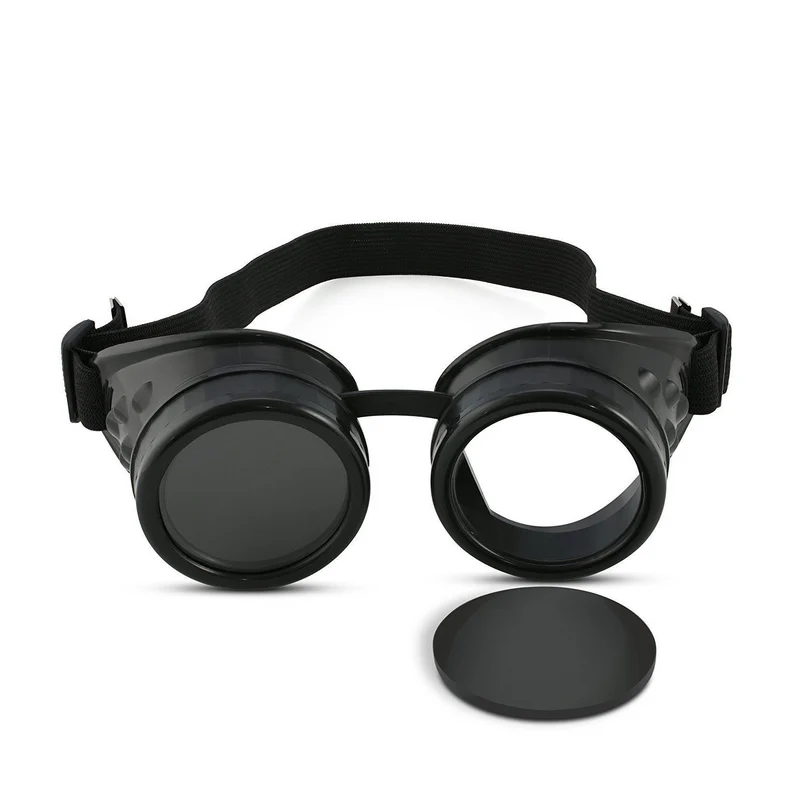 Модные Винтажные мужские и женские очки в стиле стимпанк унисекс панк безопасные