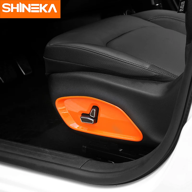 Декоративный чехол SHINEKA для салона автомобиля с регулировкой сиденья стикеры