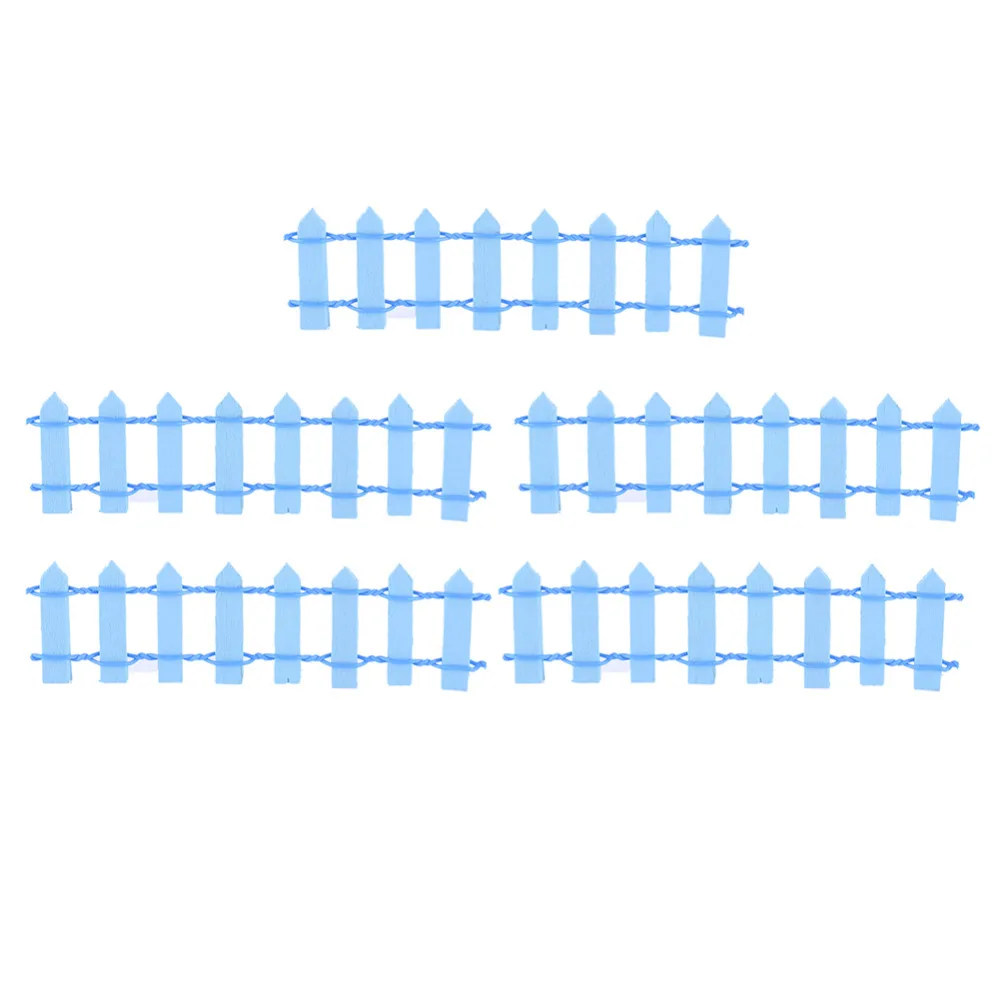Миниатюрный маленький деревянный забор микро кукольный домик горшок для