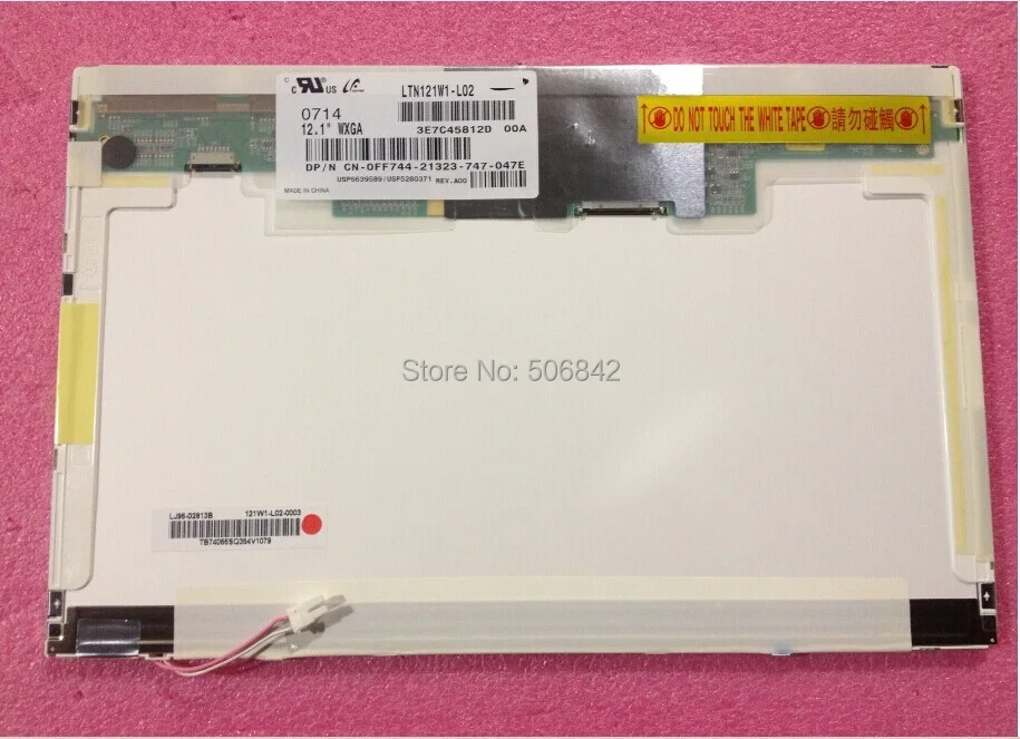 

12.1" laptop LCD screen LTN121W1-L02 , New 1280*800 20PIN