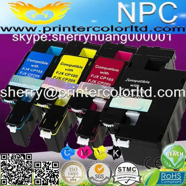Совместимый цветной тонер-картридж для xerox phaser 6000 6010 workcentre 6015 Fuji Xerox 106R01627/28/29/30
