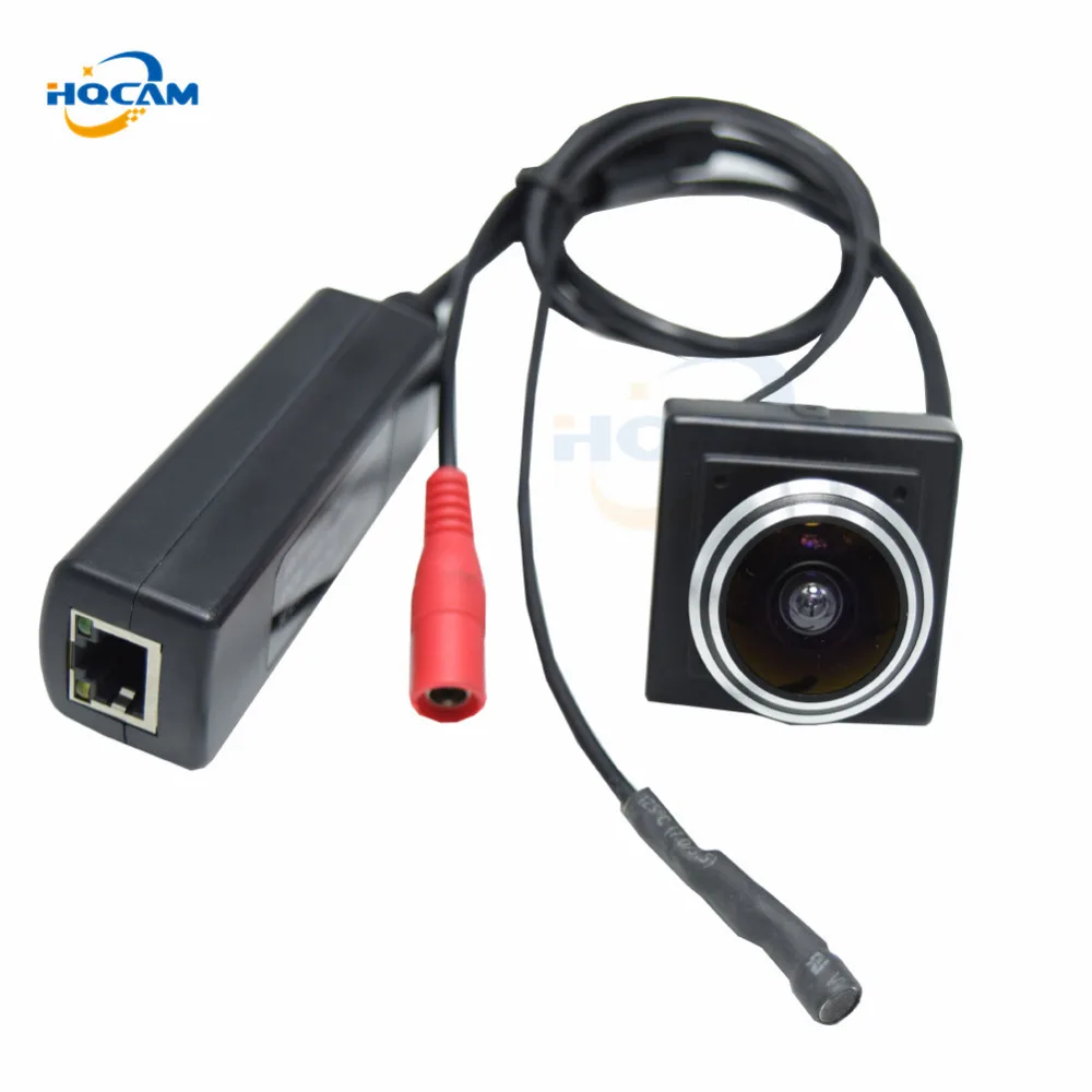 

HQCAM 720P POE mini ip camera support Microphone onvif p2p POE surveillance external POE Power Over Ethernet 1.78MM Fisheye Lens
