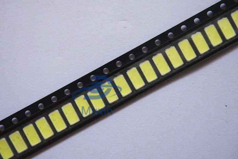 LG SMD LED 500 шт./лот 6030 6 в 1 Вт холодный белый для подсветки телевизора СВЕТОДИОДНЫЕ