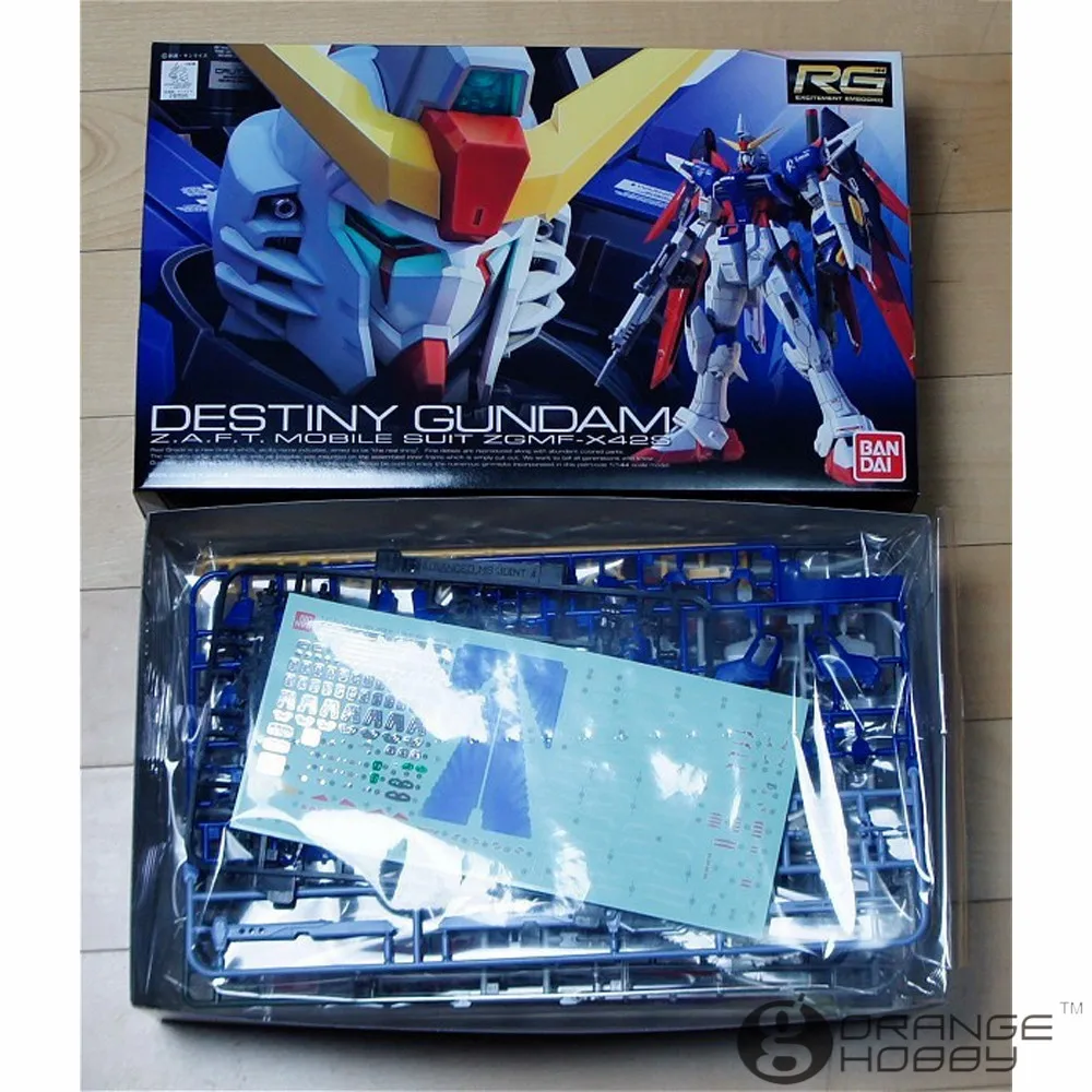 OHS Bandai RG 11 1/144 реальная СУДЬБА Gundam мобильный костюм Сборная модель комплекты oh |