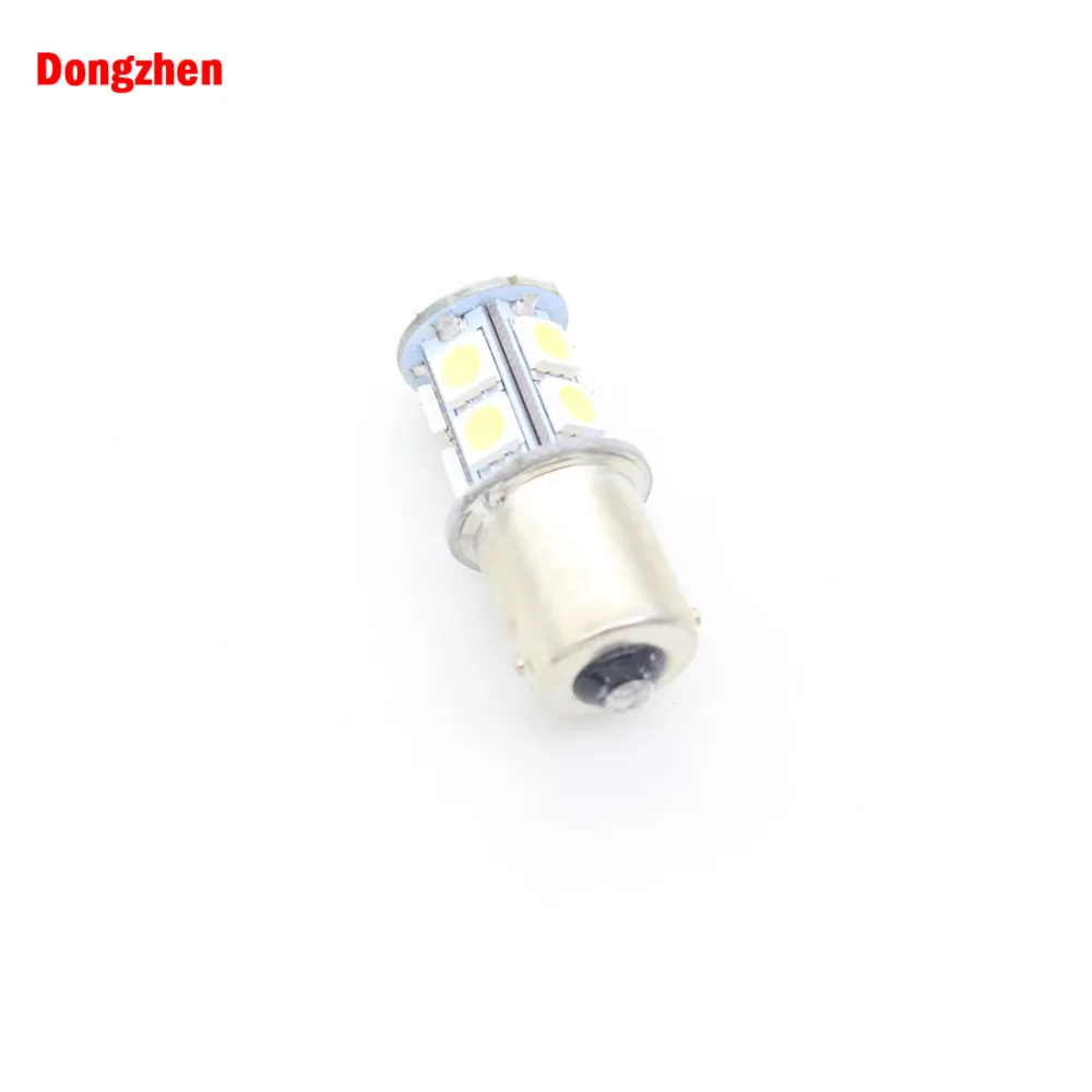 Dongzhen 1 шт 12В светодиодный автомобильный 1156 BA15S P21W 5050 13 SMD светильник белый сигнал