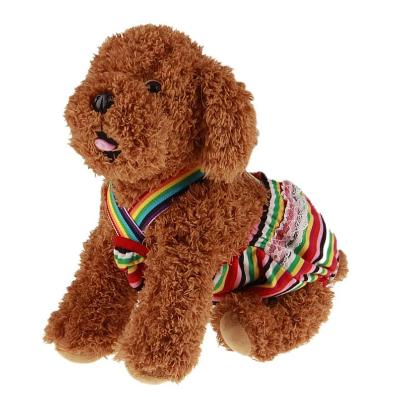 Хлопковые гигиенические трусы для собак цветные физиологические менструальные