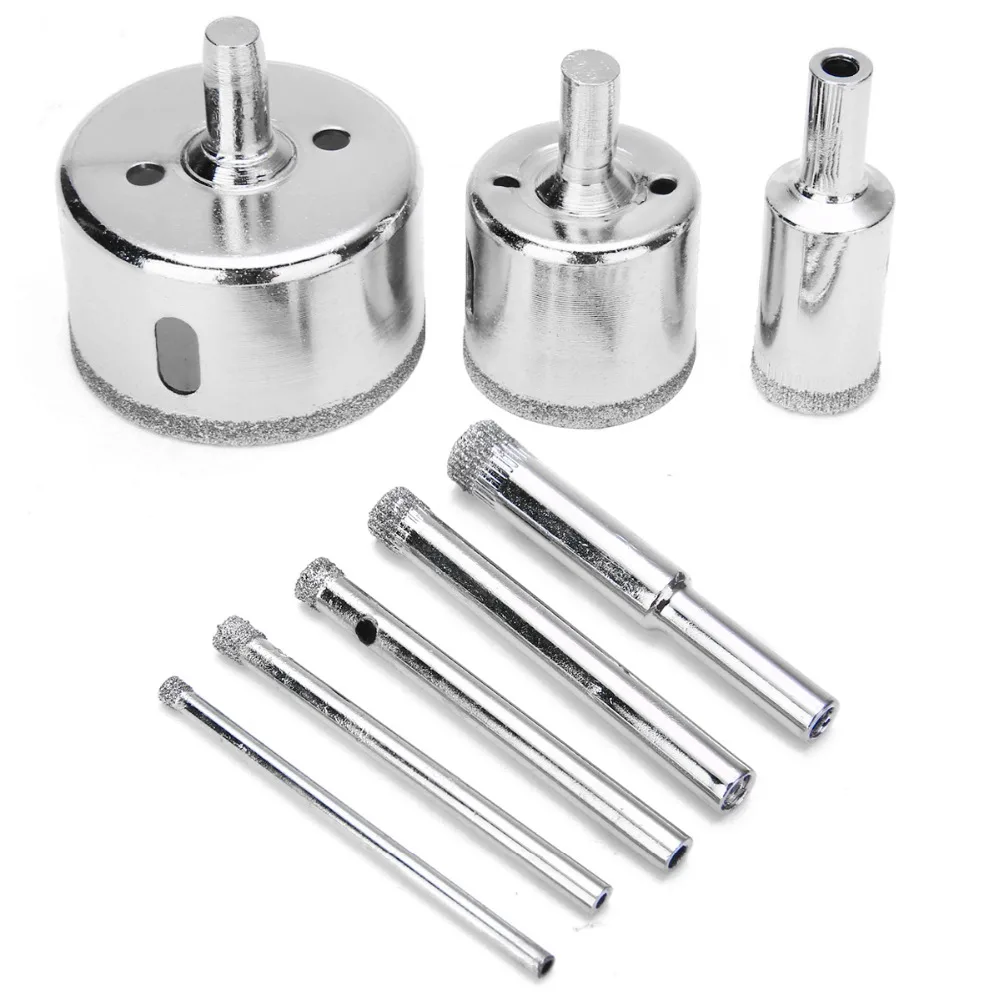 Алмазная пила для сверления мраморных отверстий 3 50 мм 10 шт.|drill bit set|marble drillmarble drill |