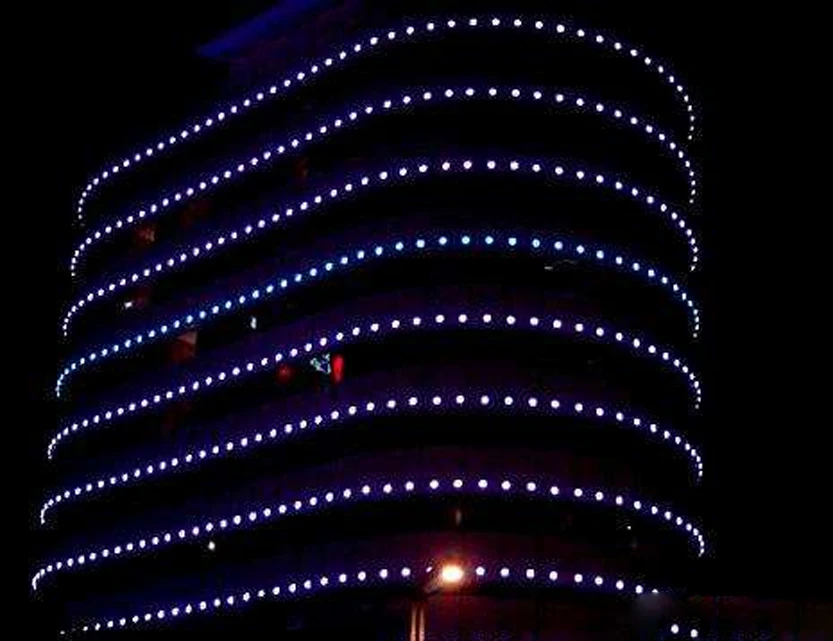 DMX512 RGB светодио дный модульная гирлянда Водонепроницаемый DC24V цифровой Full Цвет светодио дный пиксельный свет IP68 светодио дный пойнге свет+ адаптер питания+ контроллер
