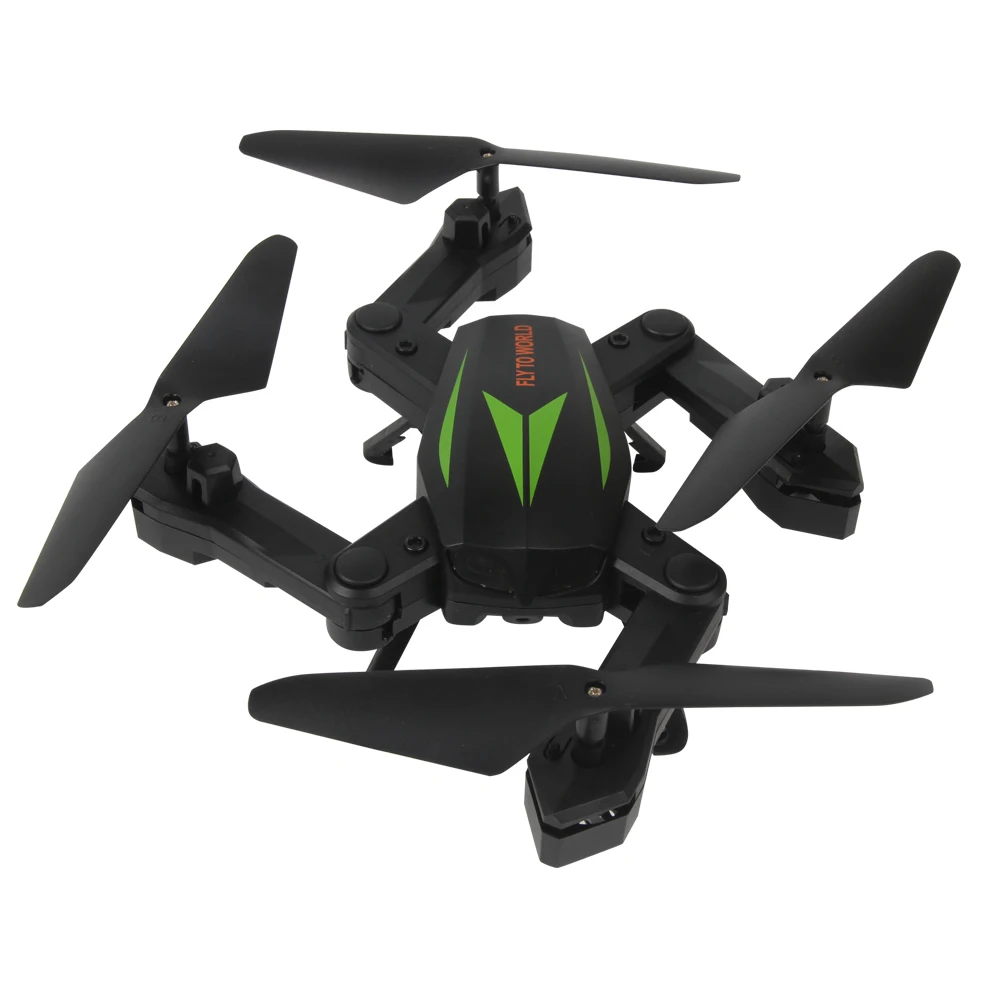 EBOYU(TM) F12W складной Радиоуправляемый квадрокоптер Дрон 2 4 ГГц Wi Fi FPV HD камера с