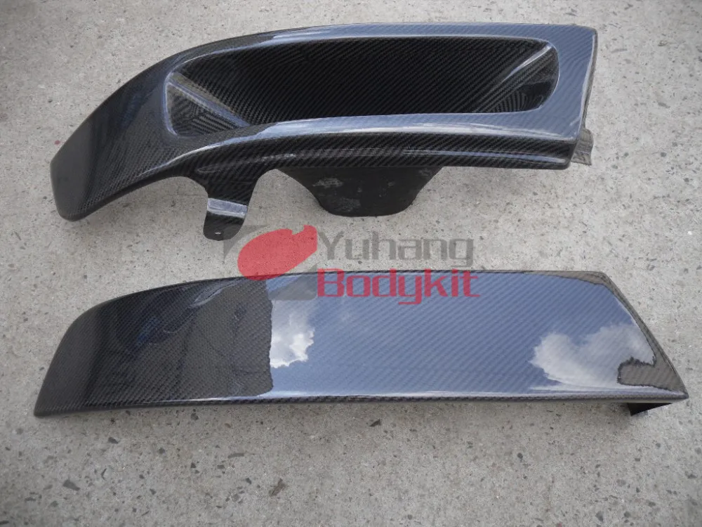 Замена воздухозаборника для фар Evolution EVO 7 8 9 пара углеродное волокно CF 2001 2002|fiber|fiber