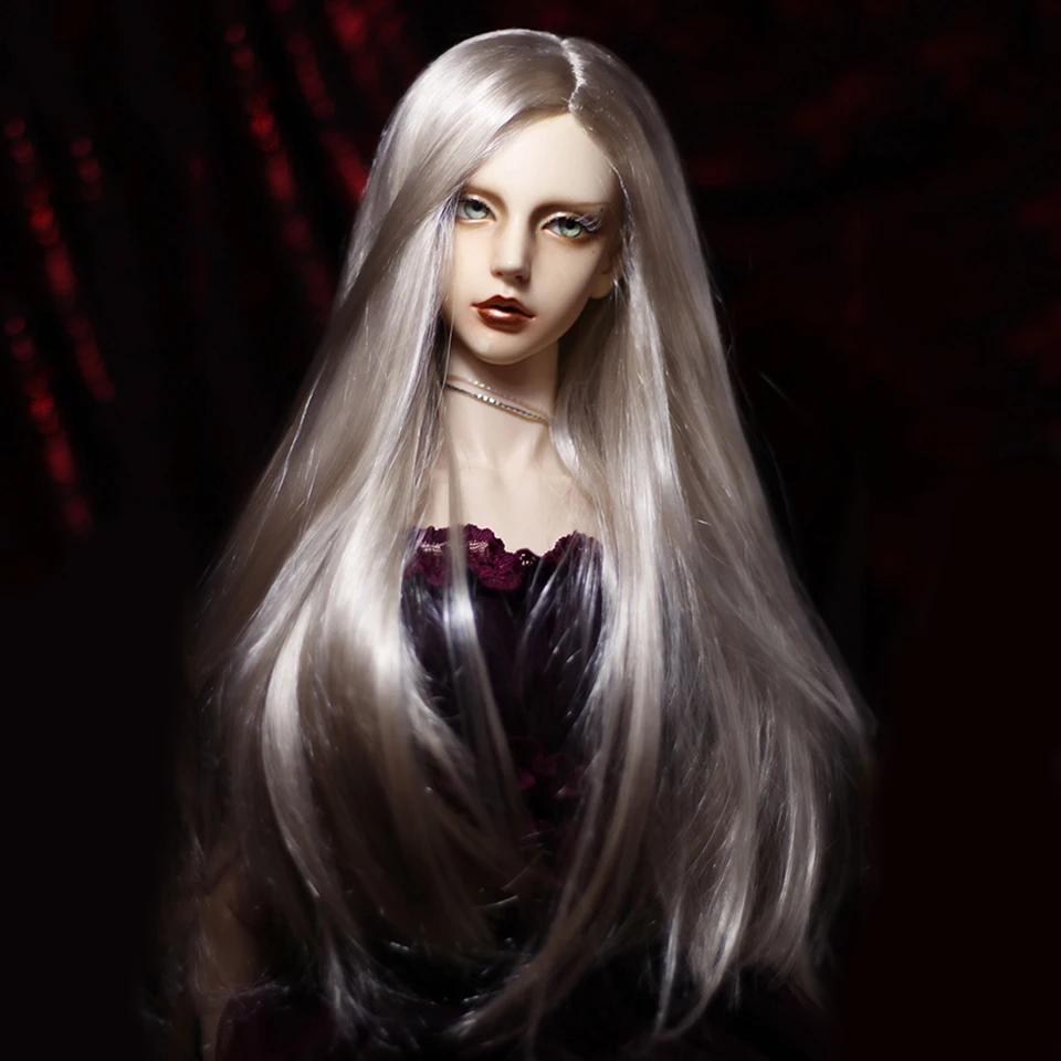 Cataleya bjd 1/3 женский Королевский старшая сестра имеет реальный стиль, слегка вьющиеся прямые волосы, мохеровый парик, чай и золото
