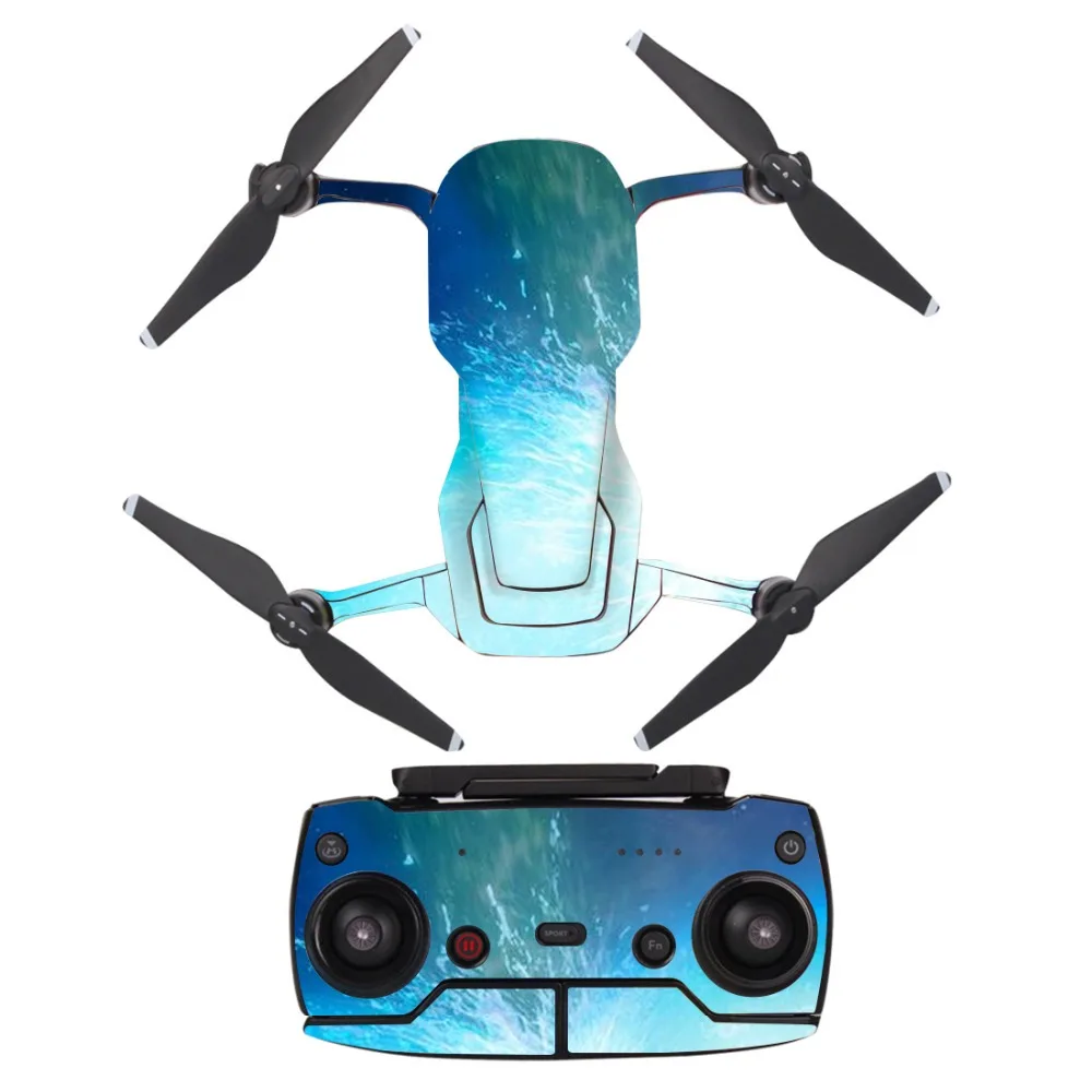 Blue Sky DJI Mavic Air стикер s батарея наклейка пульт дистанционного управления кожа